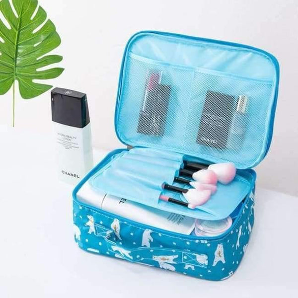 Planet Gates Style A Polar bear Organizer travel fashion lady cosmetics cosmetic bag beautician storage bags large capacity Women makeup bag H127