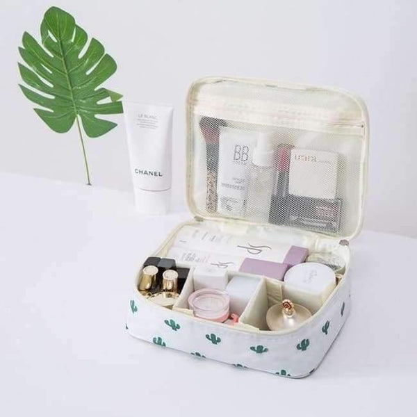 Planet Gates Style B cactus Organizer travel fashion lady cosmetics cosmetic bag beautician storage bags large capacity Women makeup bag H127