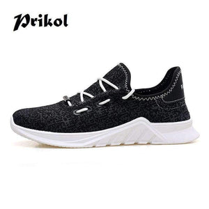 Planet Gates Style Brand Cool Men Sport Shoes Spring Autumn Breathable Mesh Knitted Men Shoes Hombre Tennis Footwear Zapato