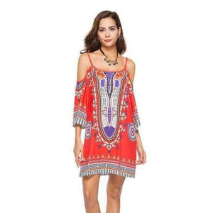 Planet Gates Style Eight / M 2018 Summer Women Dress Vestidos European Style Sleeveless Spaghetti Strap Slash Neck Print Casual Beach Dress Harajuku