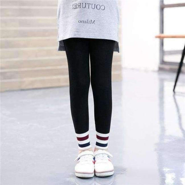Planet Gates Style Eighteen / S Autumn Girls Leggings Striped Elastic Waist Baby Legging Bottom Trousers Leggins Teenagers Pants Baby Girl Clothes 3-12T