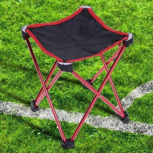 Planet Gates style F Folding Fishing Chair Camping Chair Seat 600D Oxford Cloth Aluminium Fishing Chair for Outdoor Picnic BBQ Beach Chair