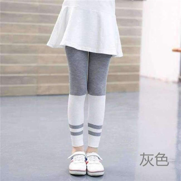 Planet Gates Style Fifteen / S Autumn Girls Leggings Striped Elastic Waist Baby Legging Bottom Trousers Leggins Teenagers Pants Baby Girl Clothes 3-12T