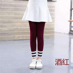 Planet Gates Style Nineteen / S Autumn Girls Leggings Striped Elastic Waist Baby Legging Bottom Trousers Leggins Teenagers Pants Baby Girl Clothes 3-12T