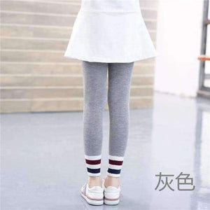 Planet Gates Style Seventeen / S Autumn Girls Leggings Striped Elastic Waist Baby Legging Bottom Trousers Leggins Teenagers Pants Baby Girl Clothes 3-12T