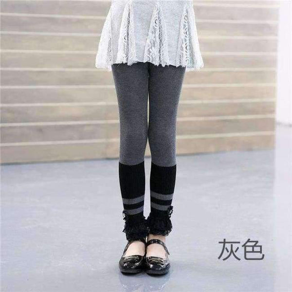 Planet Gates Style Twelve / S Autumn Girls Leggings Striped Elastic Waist Baby Legging Bottom Trousers Leggins Teenagers Pants Baby Girl Clothes 3-12T