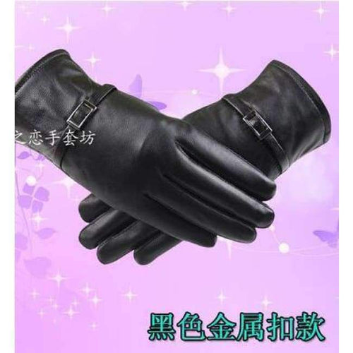 Planet Gates Style1 / L Lady New Arrival Fashion Gloves Women's Outdoor Sheepskin Mittens Female Plus Cashmere Autumn and Winter Gloves B-6021