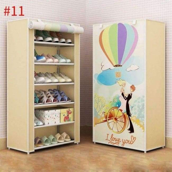 Planet Gates style11 Shoe Cabinets Dustproof Home Shoe Racks Organizer Multiple Layers Shoes Shelf Stand Holder Save Space Living Room Furniture