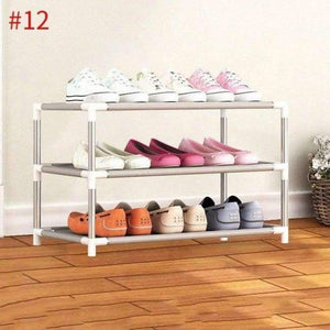 Planet Gates style12 Shoe Cabinets Dustproof Home Shoe Racks Organizer Multiple Layers Shoes Shelf Stand Holder Save Space Living Room Furniture