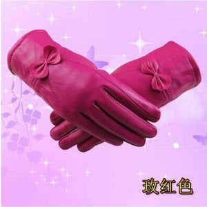 Planet Gates Style16 / L Lady New Arrival Fashion Gloves Women's Outdoor Sheepskin Mittens Female Plus Cashmere Autumn and Winter Gloves B-6021