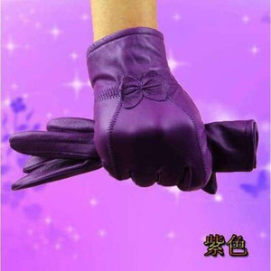 Planet Gates Style17 / L Lady New Arrival Fashion Gloves Women's Outdoor Sheepskin Mittens Female Plus Cashmere Autumn and Winter Gloves B-6021