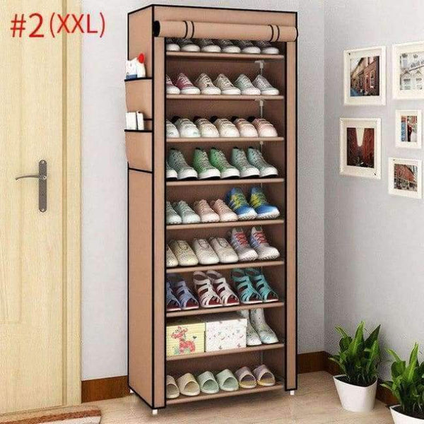 Planet Gates style2 2XL Shoe Cabinets Dustproof Home Shoe Racks Organizer Multiple Layers Shoes Shelf Stand Holder Save Space Living Room Furniture