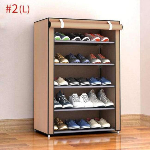 Planet Gates style2 L Shoe Cabinets Dustproof Home Shoe Racks Organizer Multiple Layers Shoes Shelf Stand Holder Save Space Living Room Furniture