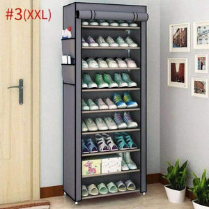 Planet Gates style3 2XL Shoe Cabinets Dustproof Home Shoe Racks Organizer Multiple Layers Shoes Shelf Stand Holder Save Space Living Room Furniture