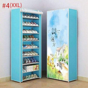 Planet Gates style4 2XL Shoe Cabinets Dustproof Home Shoe Racks Organizer Multiple Layers Shoes Shelf Stand Holder Save Space Living Room Furniture