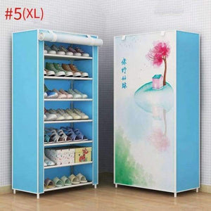 Planet Gates style5 XL Shoe Cabinets Dustproof Home Shoe Racks Organizer Multiple Layers Shoes Shelf Stand Holder Save Space Living Room Furniture