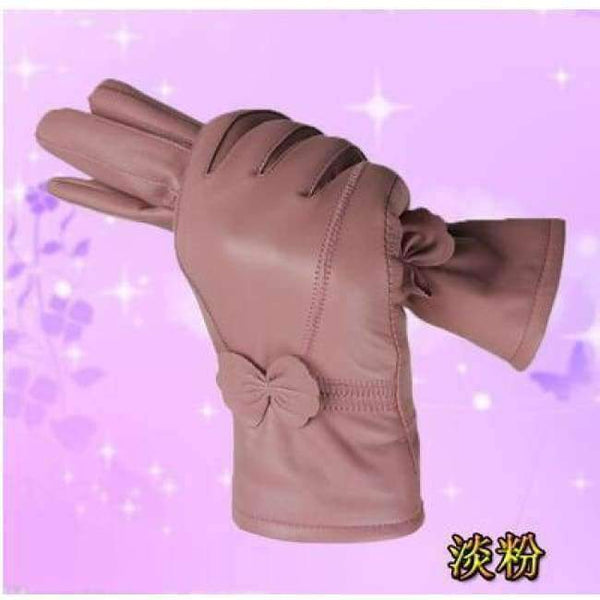 Planet Gates Style8 / L Lady New Arrival Fashion Gloves Women's Outdoor Sheepskin Mittens Female Plus Cashmere Autumn and Winter Gloves B-6021