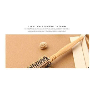 Planet Gates Styling Tools Thickening Green sandalwood Wood Hair Combs makeup Head Massager Antistatic Wooden brush 2017 Health Care gift