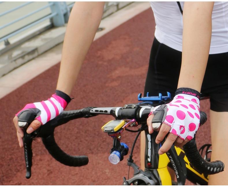 Planet Gates Stylish Cycling Gloves Half Finger Men Women Sports Shockproof Bike Gloves GEL Racing Bicycle Gloves with Cycling Socks Cap Set