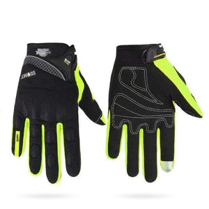 Planet Gates SU-09 Green / M Motorcycle Gloves Men 100% Waterproof Windproof Winter Moto Gloves Touch Screen Gant Moto Guantes Motorbike Riding Gloves