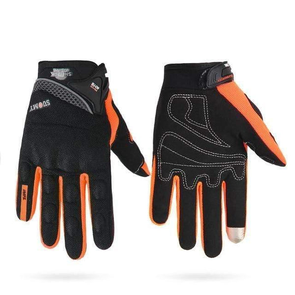 Planet Gates SU-09 Orange / M Motorcycle Gloves Men 100% Waterproof Windproof Winter Moto Gloves Touch Screen Gant Moto Guantes Motorbike Riding Gloves