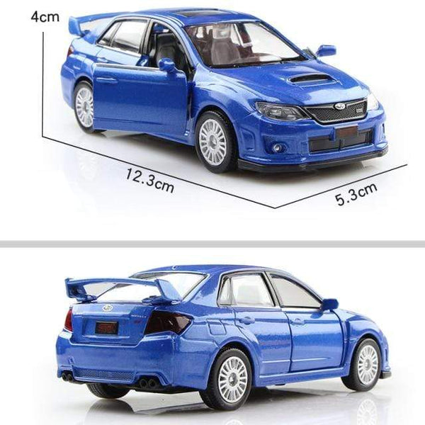 Planet Gates Subaru WRX STI 2010 2 Japanese Supercar Family TOYOTA 86 GT Simulation Exquisite Diecasts & Toy Vehicles RMZ city Car Styling 1:36 Alloy Car Model