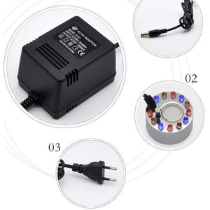 Planet Gates Submersible Water pump Mist Maker Fogger Water Fountain Pond Fog Machine Atomizer Air Humidifier  pool light