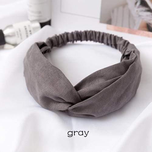Women Girls Hair Fashion Knot Headband Turban Headwrap Braid Hairband Twist Suede Elastic Head Band Bandage Hair Accessories