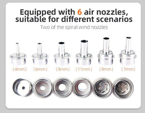 Planet Gates SUGON 8620DX 1000W Hot Air Rework Station Microcomputer Temperature Control BGA Rework Station Curved Nozzle Welding Repair