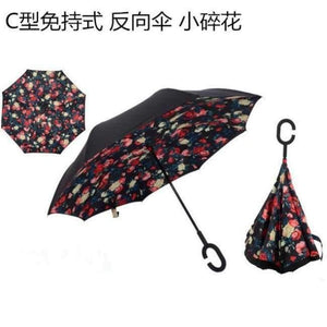 Planet Gates suihua Reverse Folding Double Layer Inverted Umbrella Self Stand rain/sun women/men high quality 2017 Child dropshipping
