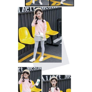 Planet Gates suit / 4T Children Girls clothing set  autumn teenage girls sport suit cartoon Smiley Faces chool kids tracksuit 4~12T girls clothes