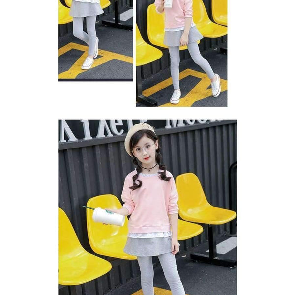 Planet Gates suit / 4T Children Girls clothing set  autumn teenage girls sport suit cartoon Smiley Faces chool kids tracksuit 4~12T girls clothes