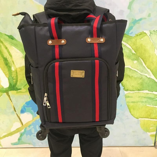 Planet Gates Suitcase Bag,Cabin Rolling Luggage ,Universal wheel Travel Case ,Large capacity  trip Trolley , 50*35*20 cm Box