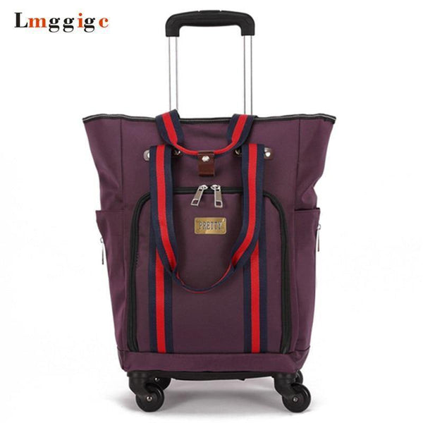 Planet Gates Suitcase Bag,Cabin Rolling Luggage ,Universal wheel Travel Case ,Large capacity  trip Trolley , 50*35*20 cm Box
