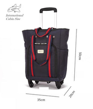 Planet Gates Suitcase Bag,Cabin Rolling Luggage ,Universal wheel Travel Case ,Large capacity  trip Trolley , 50*35*20 cm Box