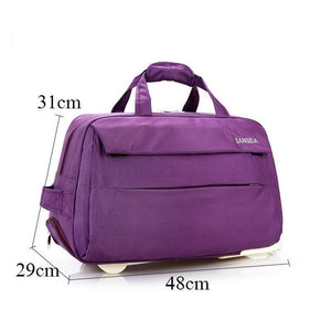 Planet Gates Suitcase Fashion Waterproof Luggage Bag Thickening Rolling Luggage Trolley Case Luggage Lady Travel Luggage with Wheels