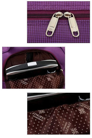 Planet Gates Suitcase Fashion Waterproof Luggage Bag Thickening Rolling Luggage Trolley Case Luggage Lady Travel Luggage with Wheels