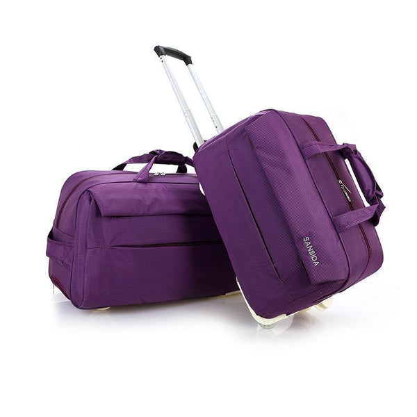 Planet Gates Suitcase Fashion Waterproof Luggage Bag Thickening Rolling Luggage Trolley Case Luggage Lady Travel Luggage with Wheels