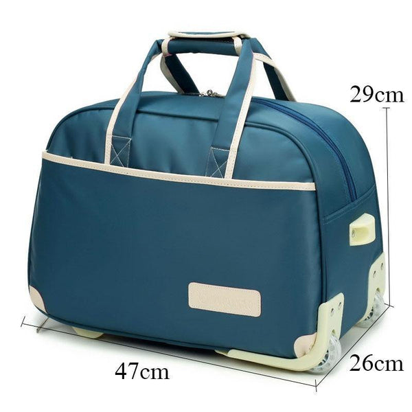 Planet Gates Suitcase Fashion Waterproof Luggage Bag Thickening Rolling Luggage Trolley Case Luggage Lady Travel Luggage with Wheels