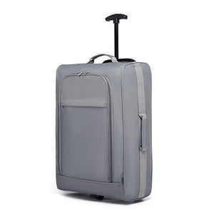 Planet Gates Suitcase Hand Luggage Trolley Case Travel Bags High Quality Oxford Soft Shell 2 Wheels Light Weight 20 Inch Purple K1873