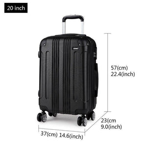 Planet Gates Suitcase Travel Bags Rolling Hand Luggage Set Carry on Trolley Case 4 Wheels Spinner Hardside ABS 20 24 28 Inch YD1777L