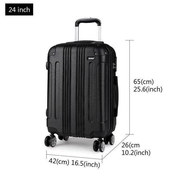 Planet Gates Suitcase Travel Bags Rolling Hand Luggage Set Carry on Trolley Case 4 Wheels Spinner Hardside ABS 20 24 28 Inch YD1777L