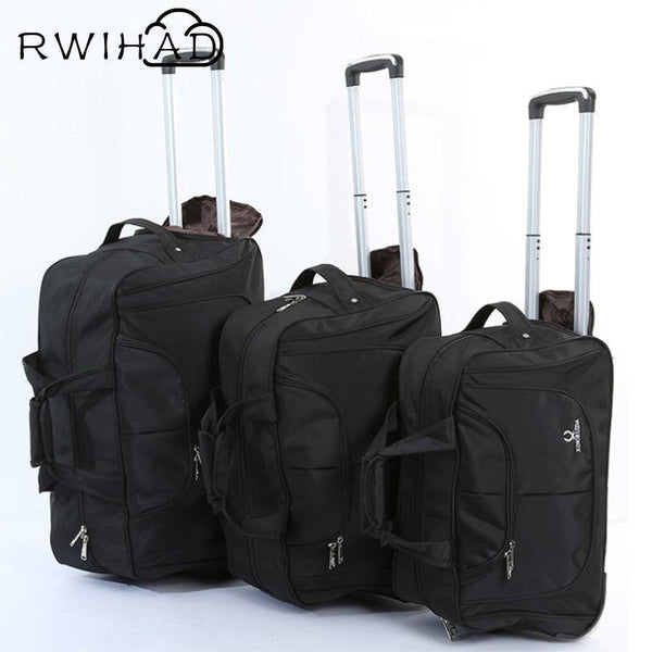 Planet Gates Suitcases Travel Luggage Bag Canvas Suitcase On Wheels For Women Men Duffle Bags Short Journey Trolley Large Bags 2019