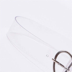 Planet Gates SUMEIKE Belt Female 2018 Transparent Belt Heart Buckle Ladies Belts For Women Jeans Belt Adjustable Waistband Female