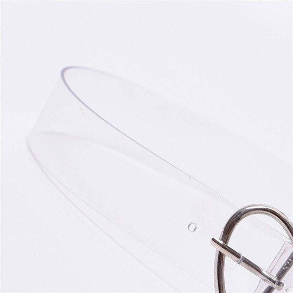 Planet Gates SUMEIKE Belt Female 2018 Transparent Belt Heart Buckle Ladies Belts For Women Jeans Belt Adjustable Waistband Female