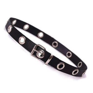 Planet Gates SUMEIKE Thin Canvas Waist Belts for Women Pin Buckle Black Punk Style Women Belt Ladies Jeans Accessories