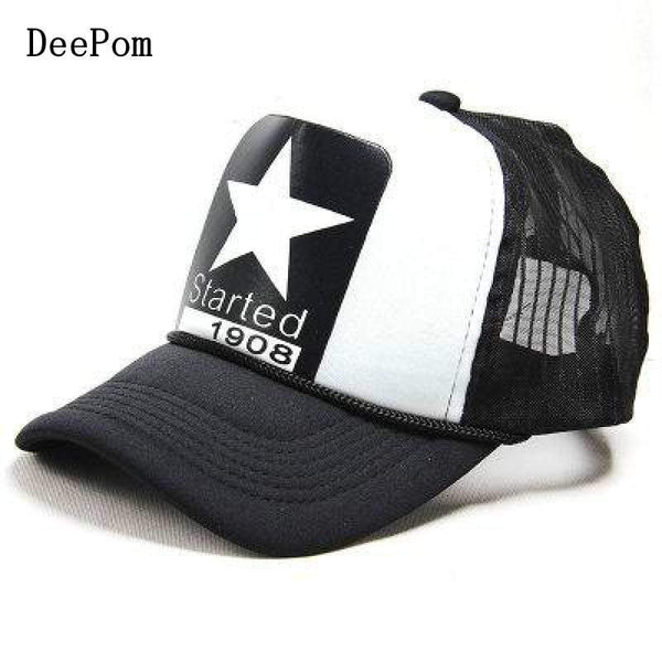 Planet Gates Summer Baseball Cap For Women Men Unisex Mesh Cap Cartoon Star Snapback Hat Bone Male Adjustable Baseball Cap Hat