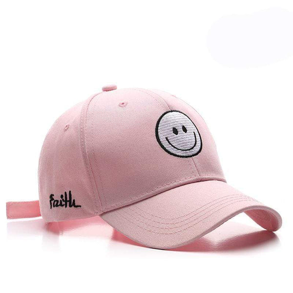 Planet Gates Summer Baseball Cap Smiley Embroidery Snapback Hats for Men Women Simple Bonnet Caps  Fashion Hip Hop Cap Dad Hat