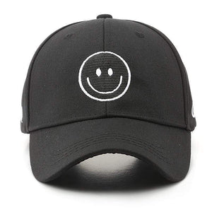 Planet Gates Summer Baseball Cap Smiley Embroidery Snapback Hats for Men Women Simple Bonnet Caps  Fashion Hip Hop Cap Dad Hat