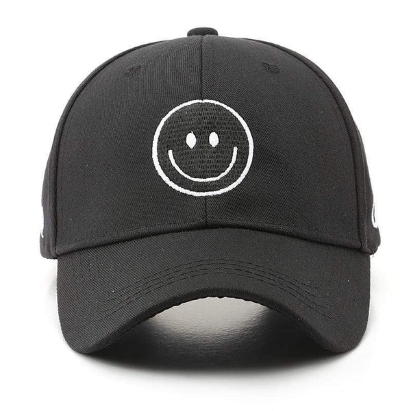 Planet Gates Summer Baseball Cap Smiley Embroidery Snapback Hats for Men Women Simple Bonnet Caps  Fashion Hip Hop Cap Dad Hat